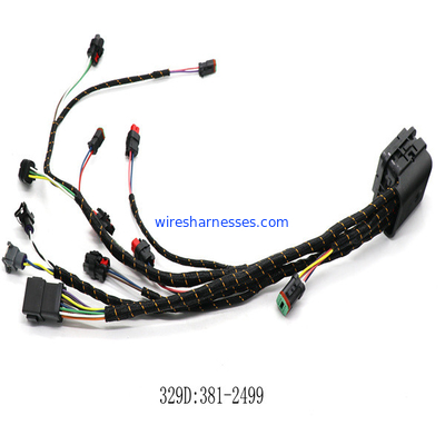 Atalaje de cable de la haz de cables de motor del tablero E329D del ordenador del ECU 3812499