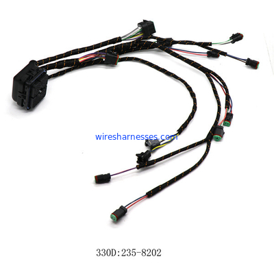Haz de cables auto universal del excavador 2358202 de E330D para el motor del CAT C9