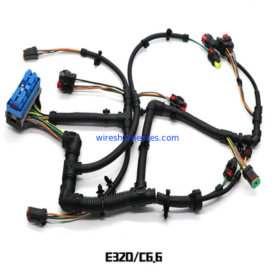 Haz de cables del motor de CAT Excavator E323D 2851975 piezas de automóvil de la haz de cables